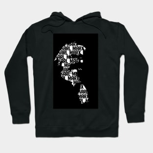 Karl Marx BnW Hoodie